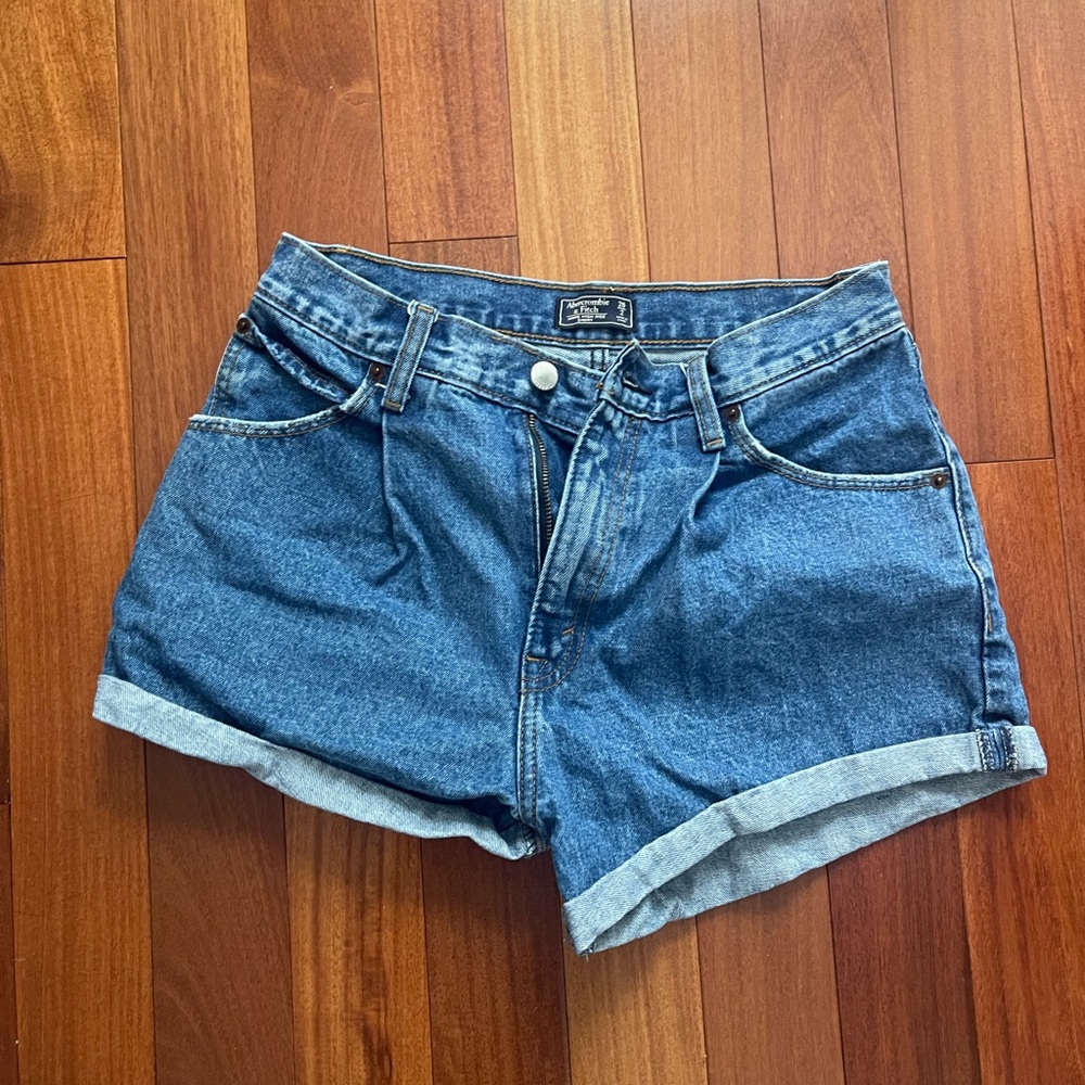 [Abercrombie & Fitch] Denim Blue Shorts